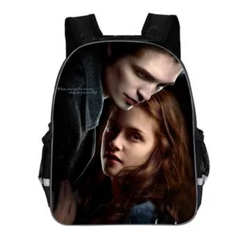 

11-18 Inch Twilight Backpack Customized Double Zipper Bag Mochila Feminina School Bag Mujer Mochila Teenage Gift