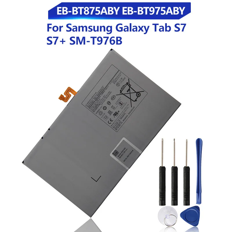 Original Replacement Battery For Samsung Galaxy Tab S7 S7+ Smt976b Eb