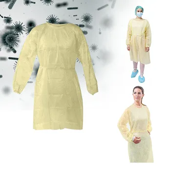 

High Antibacterial Disposable Isolation Suit Prevent Invasion of Staff Protective Clothing Dust-proof Anti-Spitting And Anti-Oi