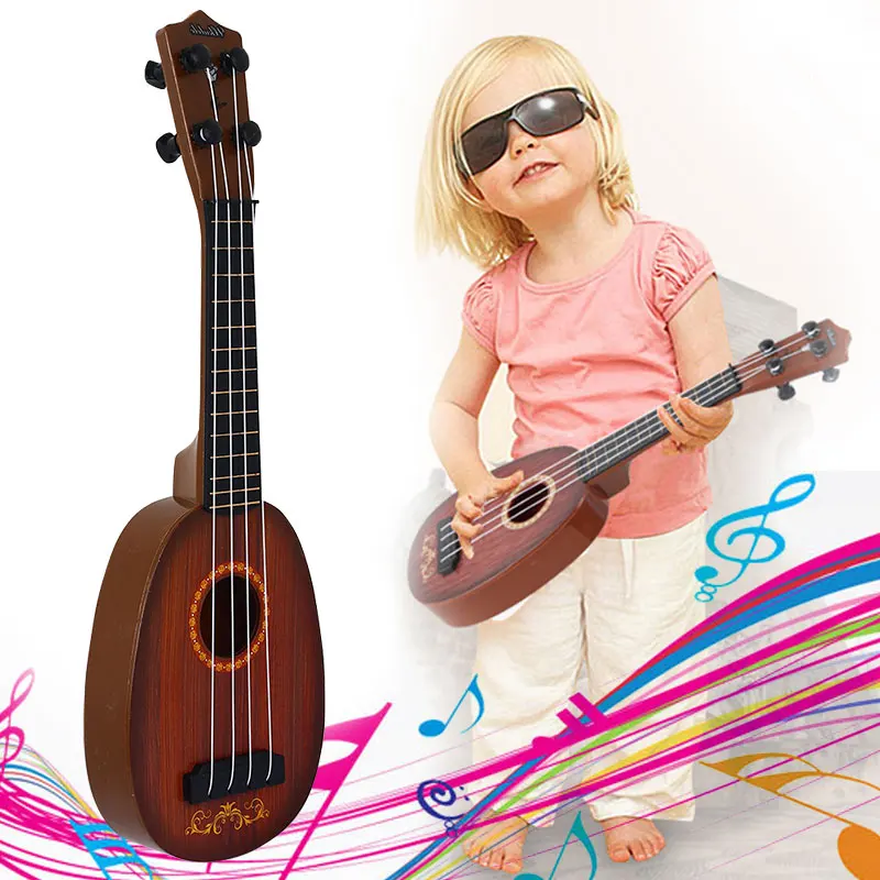 41 см Ukelele гитарные игрушки детские деревянные зерна образовательные музыкальные подарки