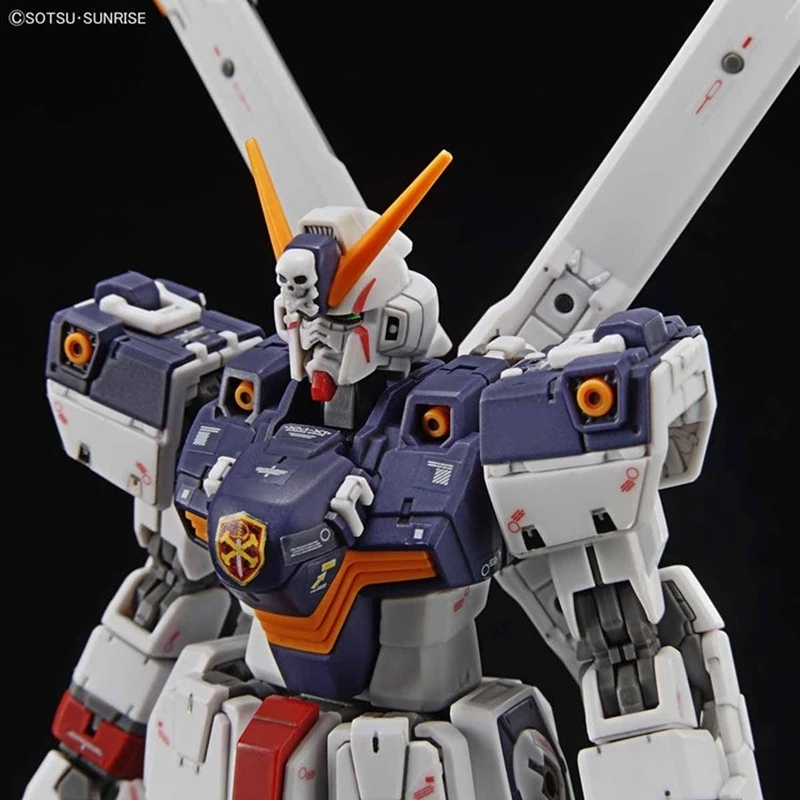 oriiginal Строительный набор сделай сам Bandai натуральная модель Gundam 1/144 Rg 31 перекрещенных костей X-1 пиратский воина гундама X1 фигурку