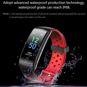 

New Smart Band Q8T Body Temperature Smart Watch Fitness Tracker Bracelet Waterproof Sport Pedometer Blood Pressure Q8 SmartWatch