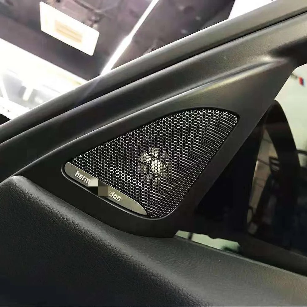 Для Fundas de tweeter de alta calidad para BMW 3 Series F30 F35 altavoces de audio trompeta cabeza altavoz de agudos ABS