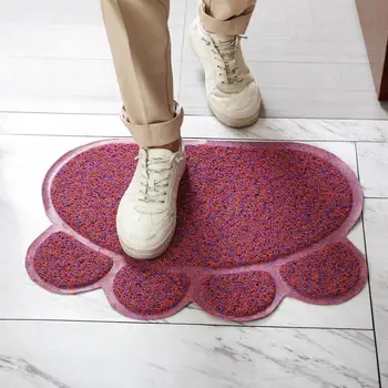 

Washable Rug Carpet Mat Household Non Slip PVC Safety Bath Mat Bathroom Non-Slip Foot Pad Home Decorations