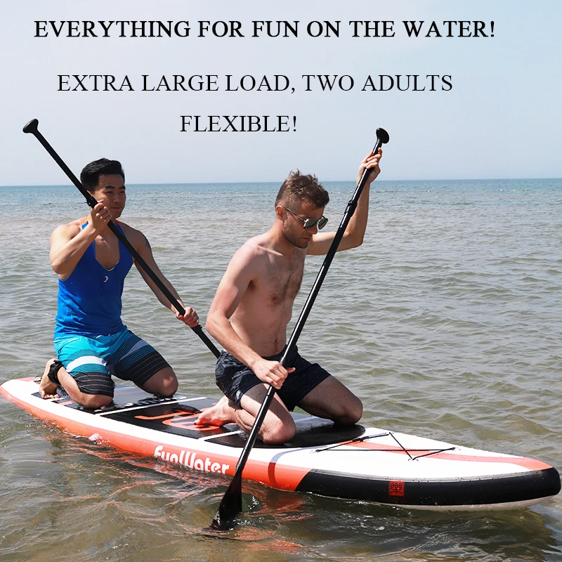 FunWater 335*84*15 см надувная стоячая весла доска весла для серфинга baord sup Paddle