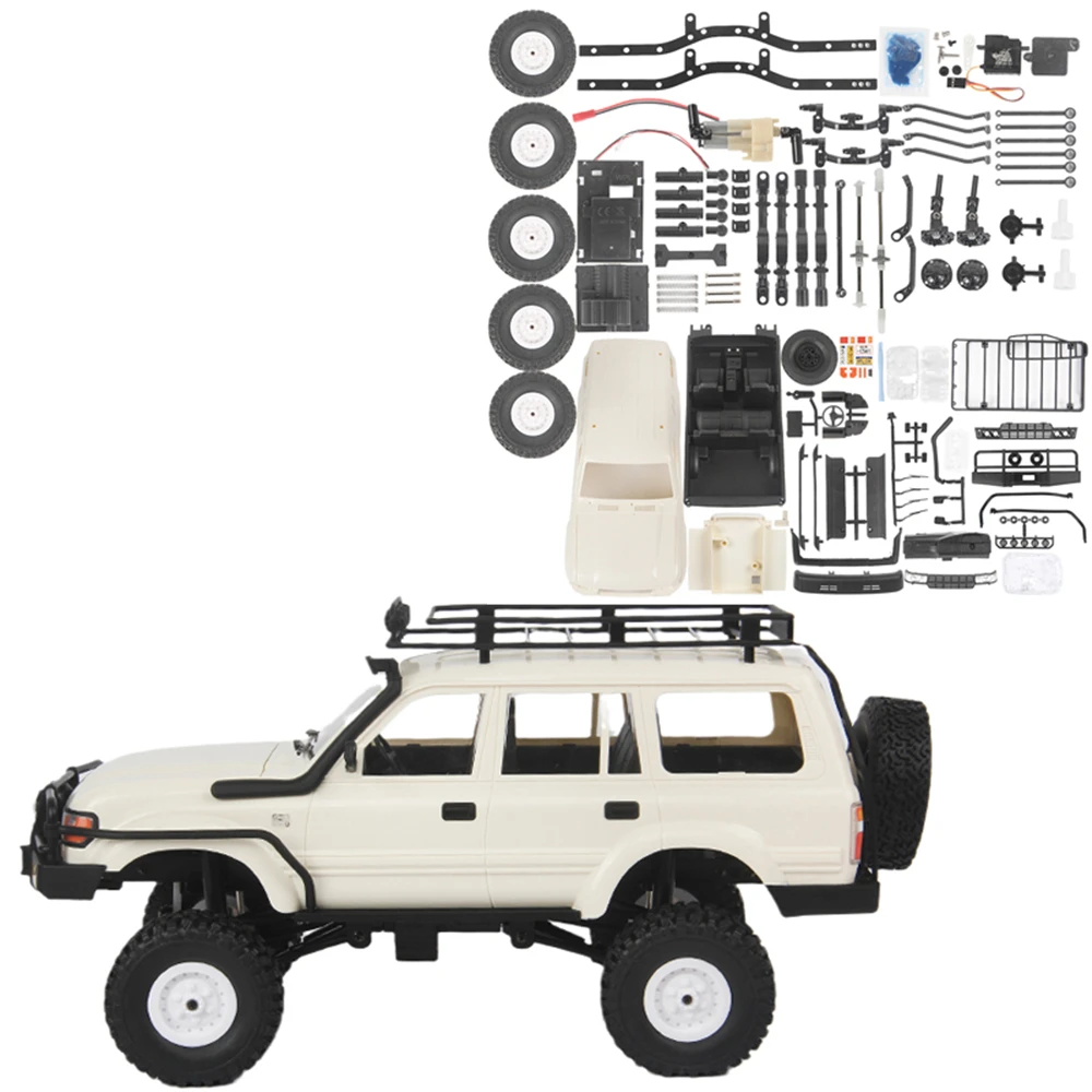 WPL C54 2.4G 4WD KIT 1/16 RC Car Unassembled Off-road High-speed Climbing LC80 Cars Shell CB05 Without Electric Upgrade Parts | Игрушки и