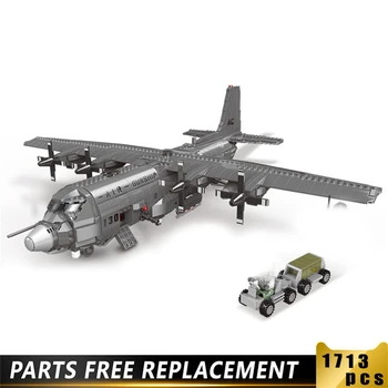 

Xingbao 06023 Military Series 171PCS The AC130 Aerial Gunboat Set Building Blocks Classic Airplane Model Bricks Adults Toys Gift