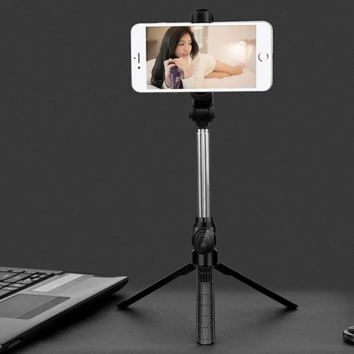 Selfie Tripod Bluetooth Portable Holder Aluminum Alloy Telescopic For Mobile Phone SP99