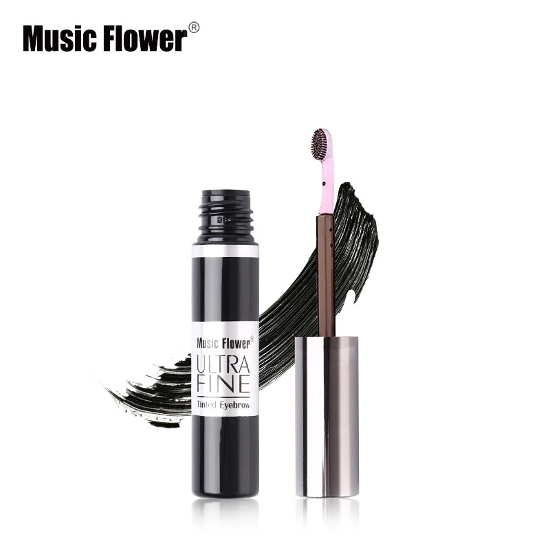 Music Flower макияж ультра тонкого помола тонированные крем для бровей устойчивый к пятнам 3D глаз Коричневый тату-гель с кисть инструмент продолжительное