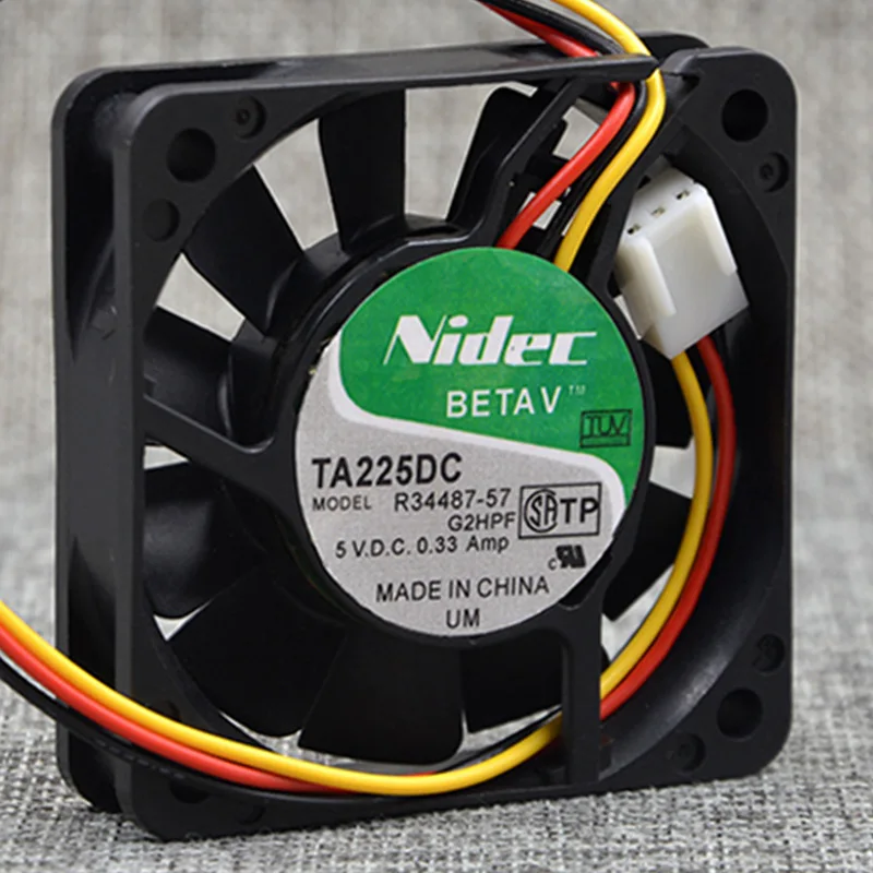 Для Nidecta 225dcr34487-575v0.33a6cm6015 трехпроводной Вентилятор охлаждения