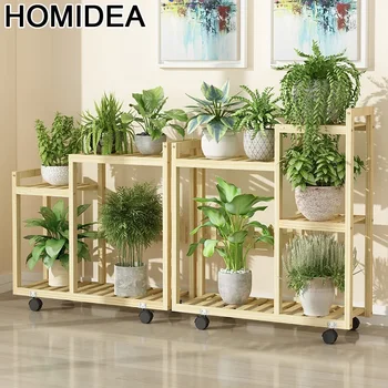 

Huerto Urbano Madera Etagere Pour Plante Plant Indoor Terraza Rack Balkon Stojak Na Kwiaty Dekoration Shelf Outdoor Flower Stand