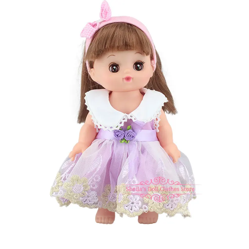Модный милый полосатый комбинезон для 25 см Mellchan Baby Doll аксессуары для одежды