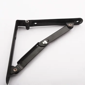 

Metal Multipurpose Triangle Folding Shelf Bracket Bench Table Support Mount Collapsible Shelf Bracket For Table Work Space