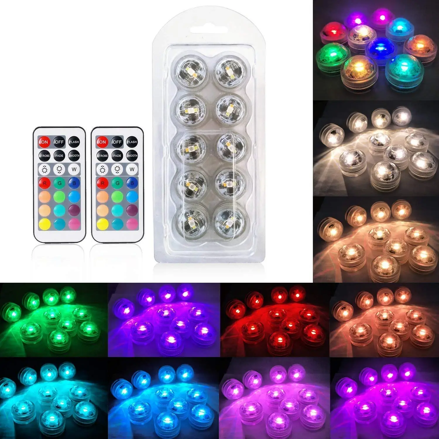 

Underwater diving swimming pool fish tank decorative light RGB LED light fish tank light