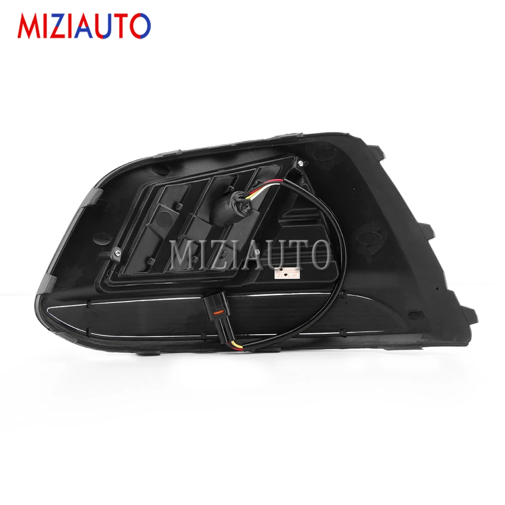 MIZIAUTO, 1 пара, супер яркий светодиодный DRL для России, для KIA RIO X-Line, с указателем поворота, авто, для вождения, дневные ходовые огни