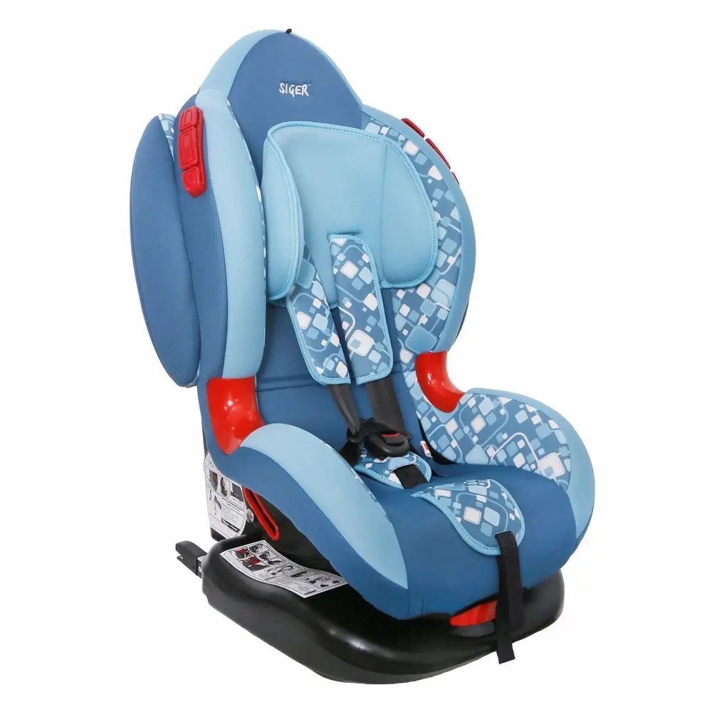 Детское автокресло Siger &quotКокон ISOFIX&quot 1 7 лет 9 25 кг группа 1/2|Детское безопасное