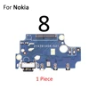 USB Charging Charger Dock Port Board With Microphone Mic Flex Cable For Nokia 6.1 7 Plus 8.1 8 7.2 7.1 6.2 6 2017 2022 ► Photo 3/6