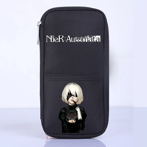 nejxjy14 NieR: Automata студент, школа, офис хранения канцелярских принадлежностей Косплей Ручка Карандаш Чехол Сумка кошелек унисекс подарок - Цвет: nejxjy14