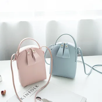 

Women's Handbags Bag PU Leather Female Fashion feminina Shoulder Messenger Bag Mini Bag for Phone Purse