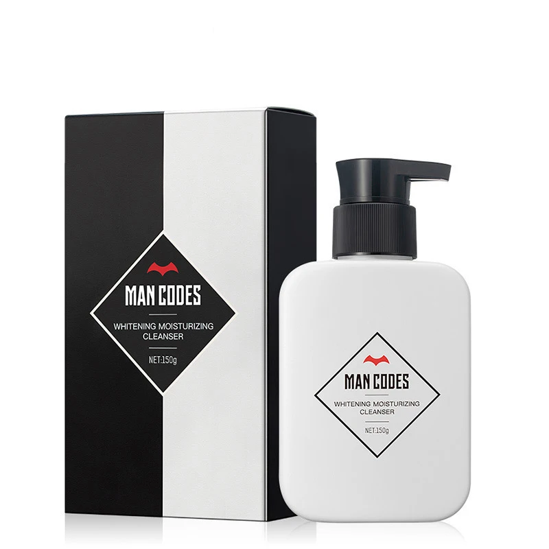 150ml  Men's facial cleanser, moisturizing whitening oil control moisturizing gentle and non-irritating