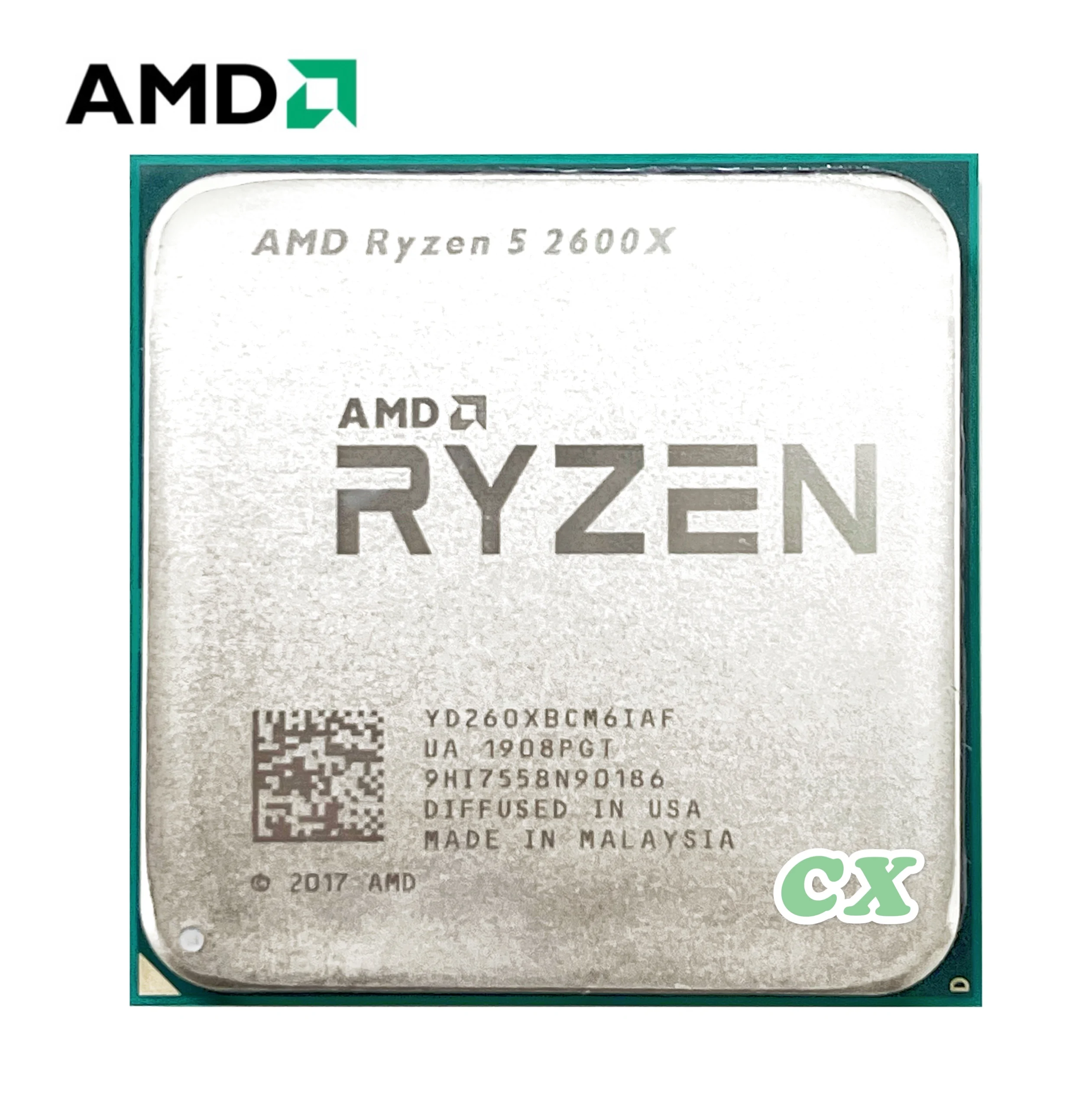 Процессор AMD Ryzen 5 2600X R5 AM4 3 6 ГГц шестиядерный двенадцатипоточный процессор YD260XBCM6IAF