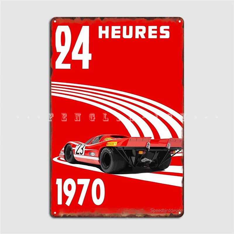 

917 к Зальцбург 24 часа 1970 металлический плакат на стену Настенная роспись клубный Бар Ретро Декор на стену жестяной плакат