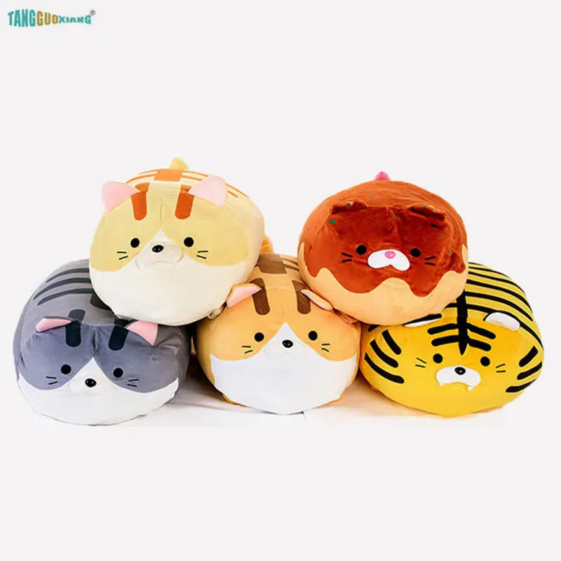 

50cm Soft Animal Cartoon Pillow Cute Stuffed Cat Plush Toy Lovely kids Birthday Christmas Gift Backrest Sofa Cushion Kawaii
