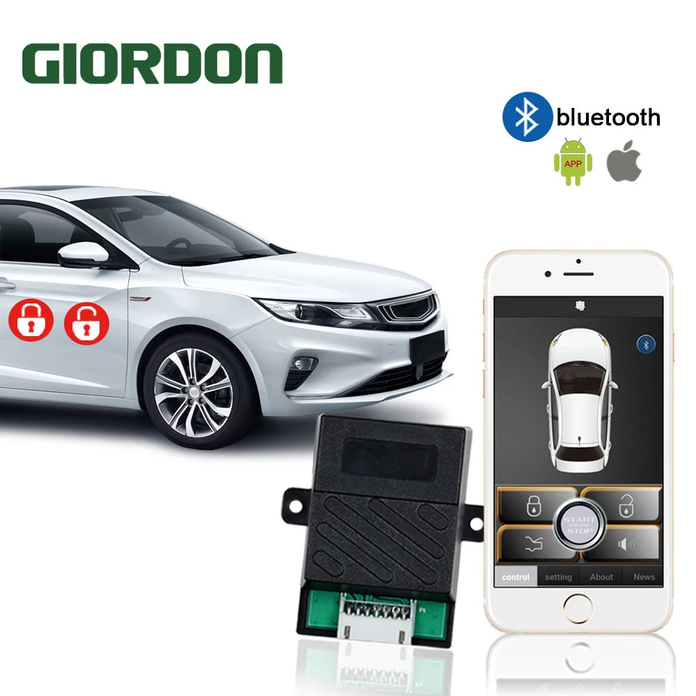 Power window мобильный телефон contyol вход без ключа, встряхивание мобильного телефона 2 раза для разблокировки/блокировки