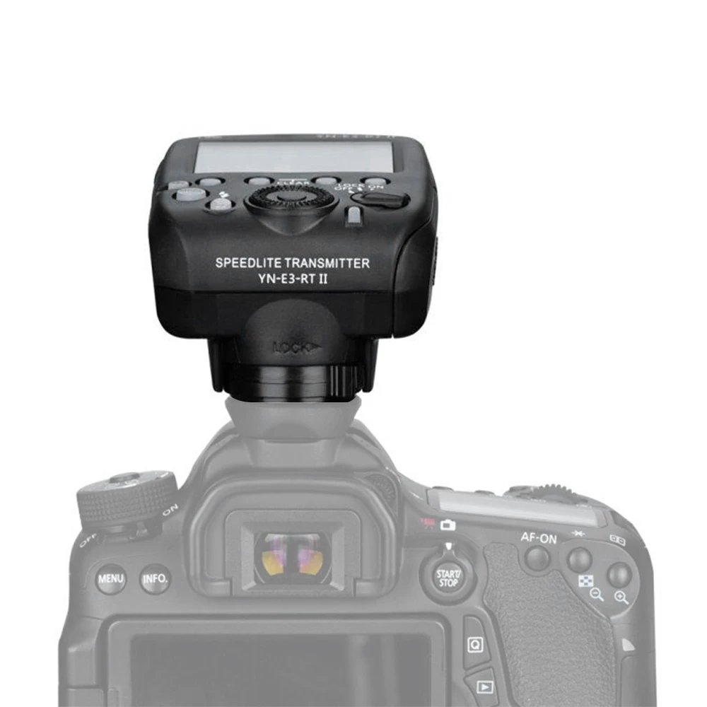 YONGNUO YN-E3-RT II накамерная Вспышка Speedlite передатчик вспышка триггер совместимый для ST-E3-RT/600EX-RT/YN600EX-RTII/YNE3-RX
