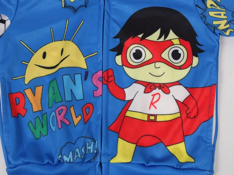 Новинка, футболка с принтом «Ryan Toys Review», куртка для детей, футболка одежда с капюшоном рубашка для мальчиков Fille, пальто Топы с длинными рукавами для девочек, детская куртка