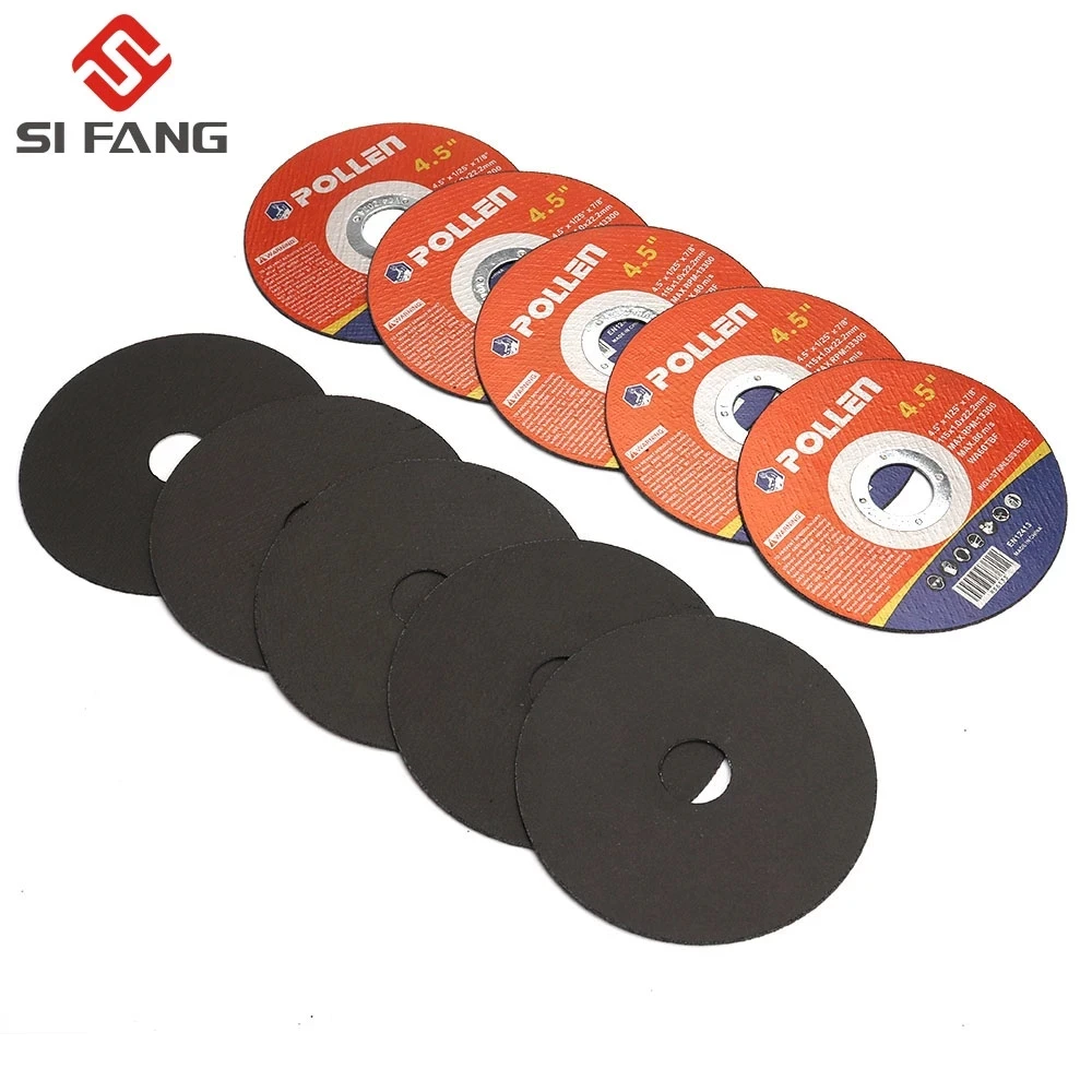 4.5 Inch Resin Cutting Disc Metal Grinding Disc Ultrathin Flap Sanding Discs Angle Grinder for Metal Iron Stainles Steel Cutting