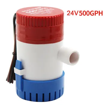 

Pump 350/500/750/1100GPH Electric Water Pump For solar Submersible garden seaplane motor House Boats drainage