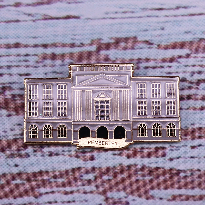 Pride and Prejudice Pemberley lapel pin gorgeous booknerd decor | Украшения и аксессуары