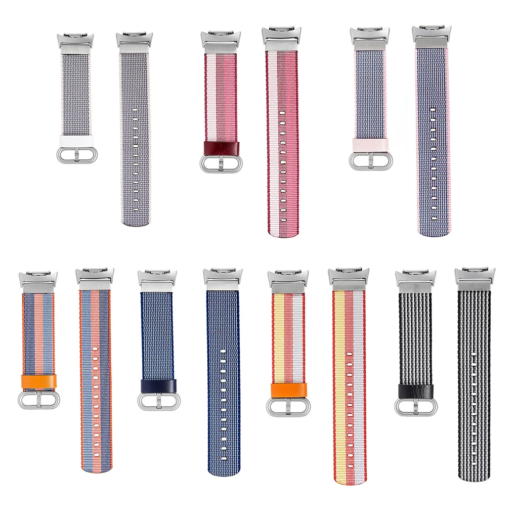 

Replacement Nylon Canvas Watch Strap For Samsung Gear S2 R720/R730 Smart Watch Woven Nylon Fabric Wristband Wrist Bracelet Strap