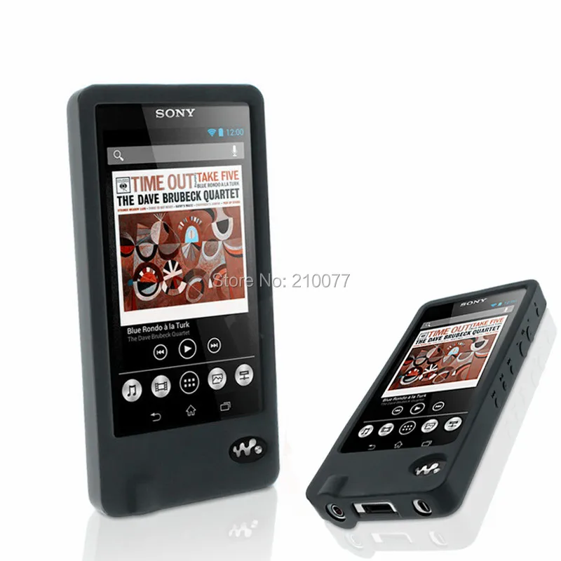 シリコーンゲルスキンケースカバーソニーのウォークマン NWZ-ZX1 ゴム