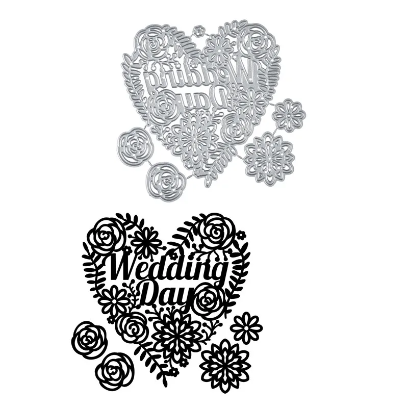 

Eastshape Wedding Invitation Metal Cutting Dies for Scrapbooking New Dies for 2019 Die Cut Stitch Craft Die Stencil Troqueles