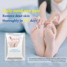 Новая маска для ног, пленка для ног, увлажняющая, отшелушивающая, маска для удаления омертвевшей кожи, отбеливающая, для ухода за кожей ног, двойная маска