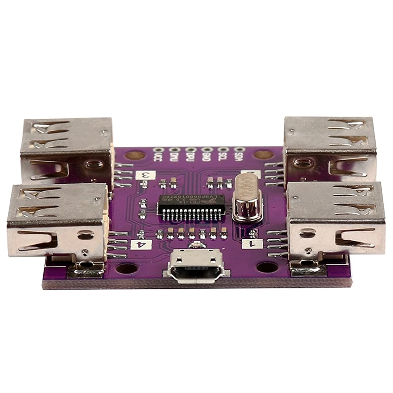 USB 2,0 концентратор 4-Порты и разъёмы высокоскоростной usb-порт контроллер модуль для Arduino