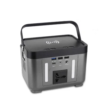 

300W Portable Power Station Power Bank Wireless Charger 222Wh 60000mAh 220V LED USB Type C Lithium Battery Backup For Outdoor