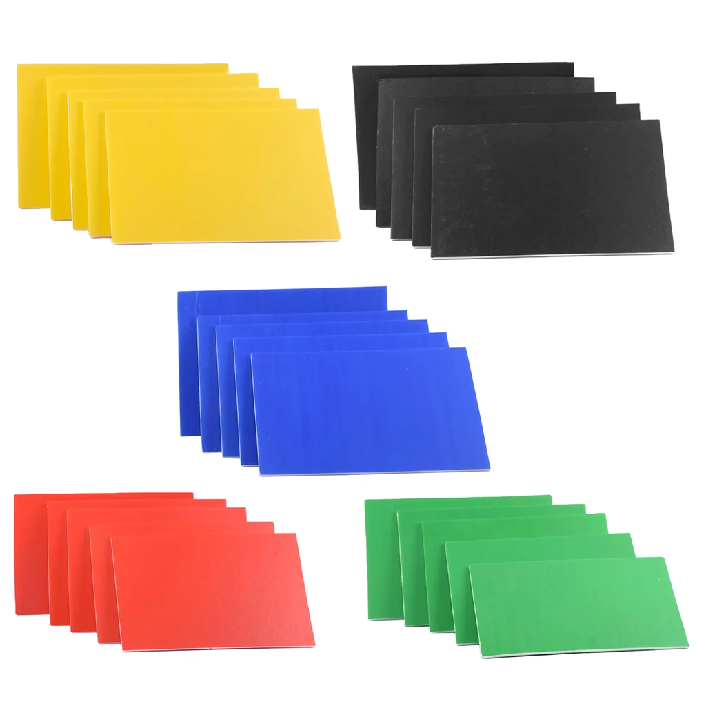 

5 Pieces KT Board Foamed PVC Sheets Building Scenery Model DIY Making Accessories 300x200x5mm
