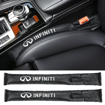 

Auto Seat Emblems Gap Pad Filler Spacer Slot Plug Car accessories For Infiniti FX35 Q50 Q30 ESQ QX50 QX60 QX70 EX JX35 G35 G37