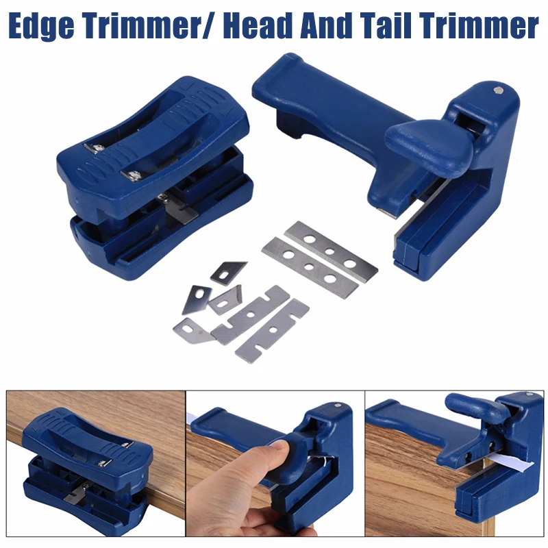 2pcs Double Edge Trimmer Wood Side Banding Machine Set Wood Head and Tail Trimming Woodworking Tool Blade Carpenter Hardware 2pcs woodwork hole saw 82 degree five blade chamfering tool woodworking opening quick steering cutter countersink drill bits