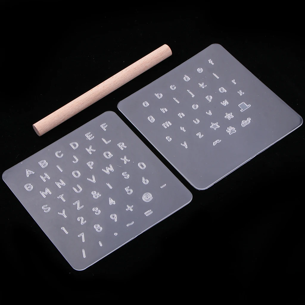 Punching Tool Leather Stamp Alphabet Letters Number Hallmark Stamping Sign For Stamping Leather