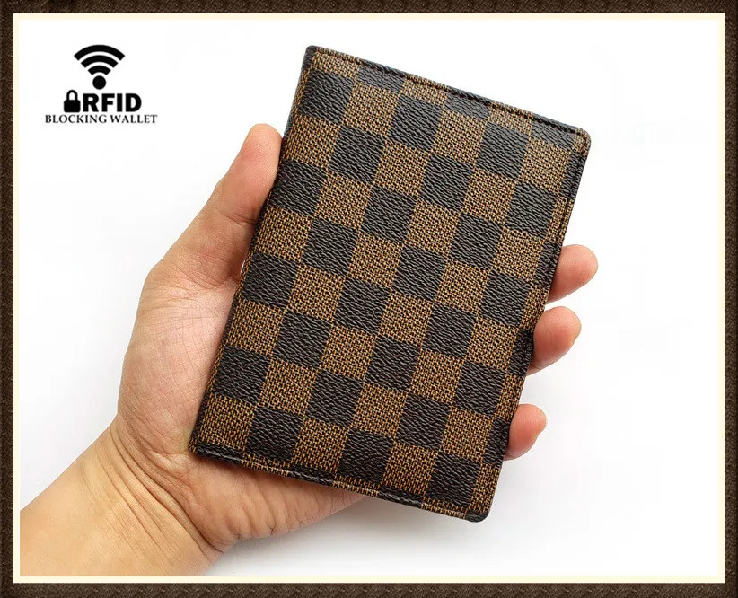 

New Anti RFID Blocking Leather Passport Holder Passport Cover Card Case Wallet Women Men Travel Credit Card Holder ID&Document
