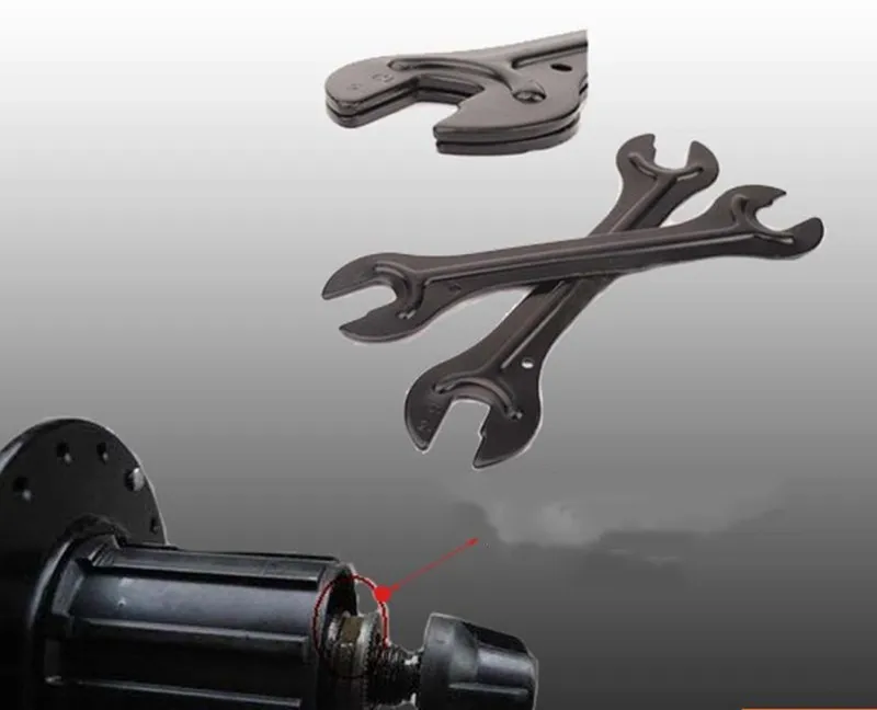 

Carbon Steel Bike Cycle Head Open End Axle Hub Cone Wrench Spanner Bicycle Repair Tool