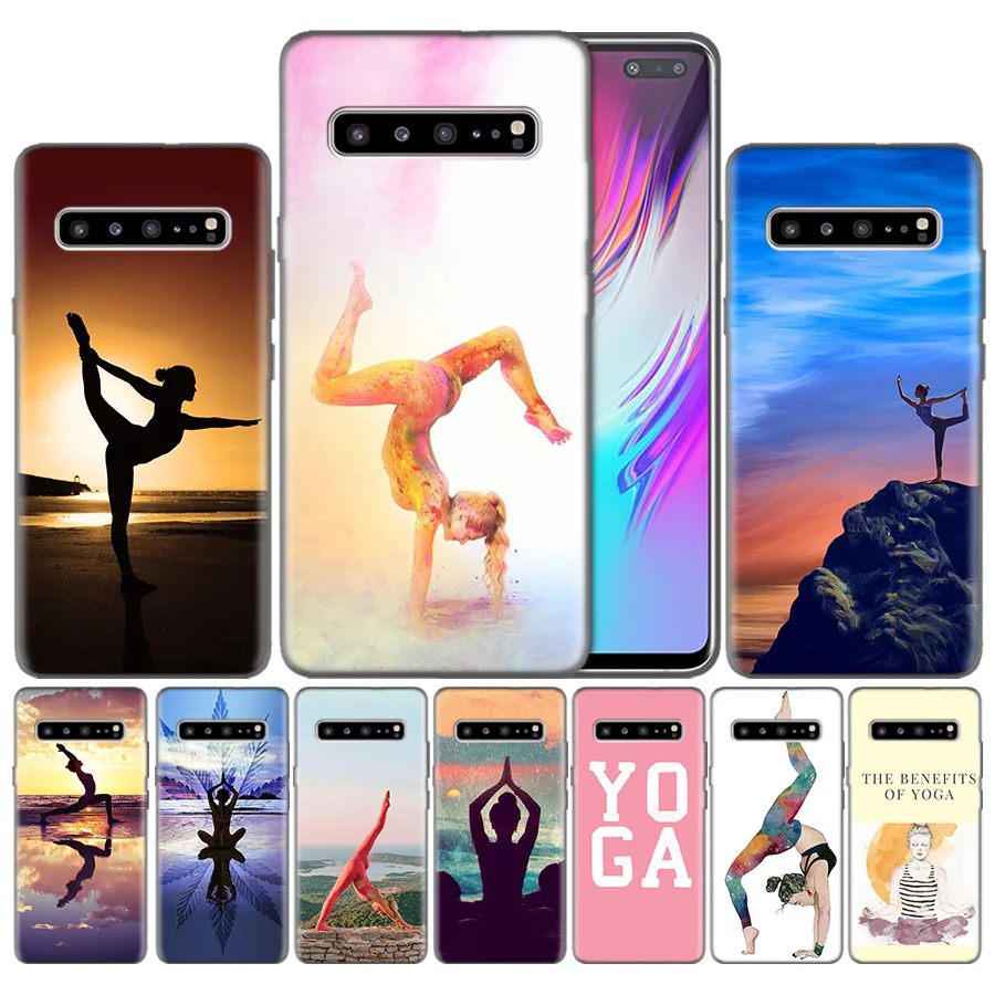 

Aum Om Yoga TPU Phone Case For Samsung Galaxy A7 A8 A9 A6 J4 J6 Plus 2018 Note 8 9 10 S7 Edge Shell Coque Covers