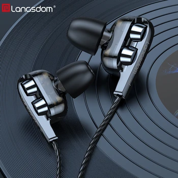

Langsdom Headphone Sport Earphones 3.5mm for Huawei xiaomi Gaming Headset Super Bass with Mic Stereo Hifi Earbuds fone de ouvido