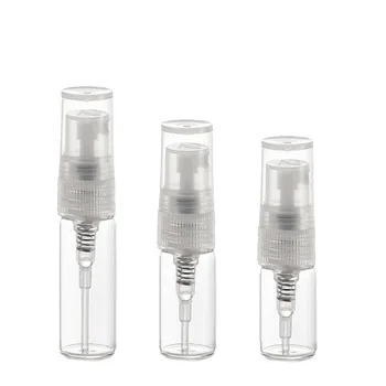 

10pcs 2ml 3ml 5ml Portable Mini Glass Spray Bottle Empty Perfume Glass Bottles Refillable Essential oil Travel Accessories