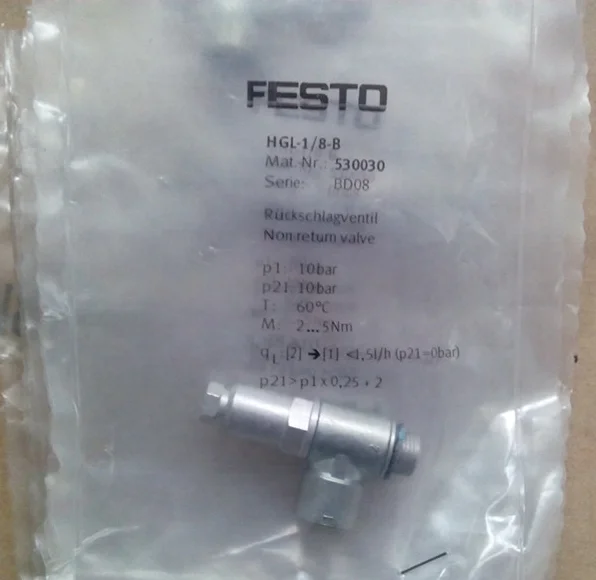 

1PC New Festo HGL-1/8-B 530030 Throttle Valve