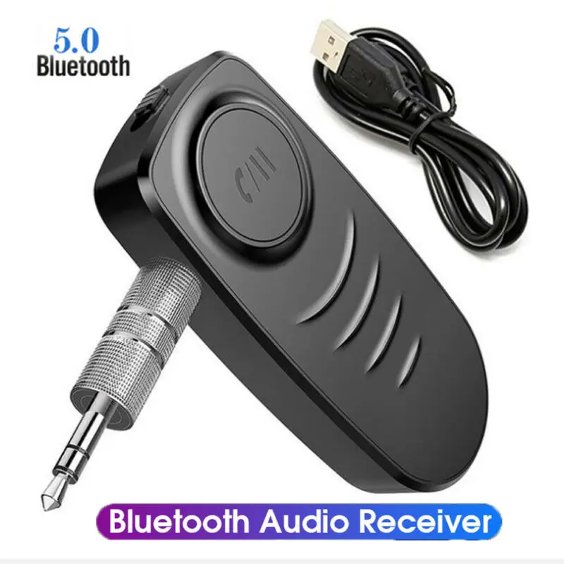 3,5 мм разъем беспроводной Bluetooth приемник аудио адаптер автомобиля AUX Наушники Динамик